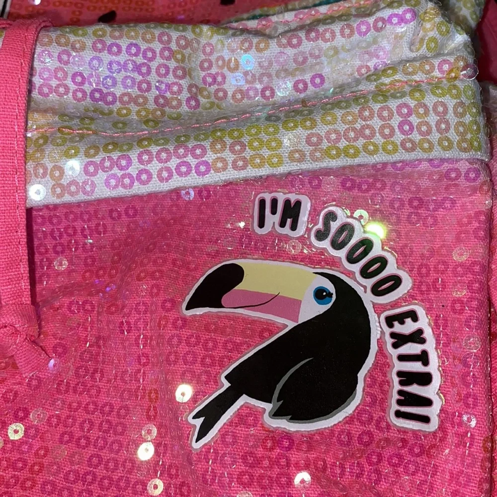 Justice Watermelon Sequin Rucksack